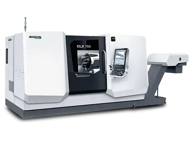 CNC-Drehmaschine aus der Fertigungsdarstellung von CNC TecCenter Brandt
